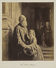 The Blind Beggar; Attributed to Dolamore & Bullock, British, active 1855 - 1869, about 1862; Albumen silver print