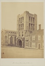 The Norman Tower - Bury St Edmunds; Attributed to John Dixon Piper, Scottish, active 1850s - 1860s, Bury St. Edmunds, Great