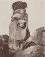 Cappadoce. Euïuk. Un des pieds-droits de la porte du palais; Jules Delbet, French, active 1860s, Rose-Joseph Lemercier French