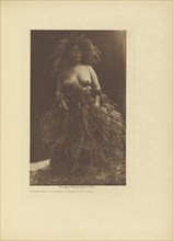 Ceremonial Costume of Hemlock Boughs; Edward S. Curtis, American, 1868 - 1952, Seattle, Washington, United States; negative