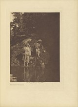 Gathering Seaweed; Edward S. Curtis, American, 1868 - 1952, Seattle, Washington, United States; negative 1915; print 1916