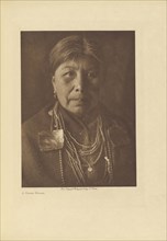 A Makah Woman; Edward S. Curtis, American, 1868 - 1952, Seattle, Washington, United States; negative 1915; print 1916