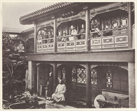 A Mandarin's House, Peking; John Thomson, Scottish, 1837 - 1921, London, England; 1874; Collotype; 17.6 x 22.1 cm