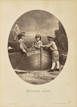 Outward bound; Friedrich Bruckmann, German, 1814 - 1898, Munich, Germany, Europe; before December 1882; Woodburytype; 20.5 x 16