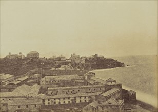 Genoa from the Ramparts; Mrs. Jane St. John, British, 1803 - 1882, Genoa, Italy; 1856 - 1859; Albumen silver print from a paper