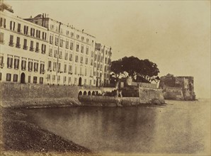 Hotel des Etrangers, Naples; Mrs. Jane St. John, British, 1803 - 1882, Naples, Italy; 1856 - 1859; Albumen silver print