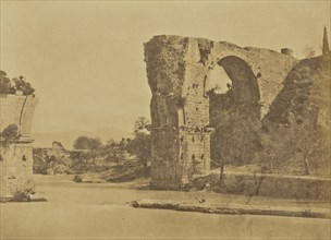 Bridge of Augustus, Narni; Mrs. Jane St. John, British, 1803 - 1882, Narni, Italy; 1856 - 1859; Albumen silver print