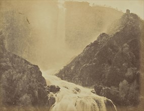 Falls of Terni; Mrs. Jane St. John, British, 1803 - 1882, Terni, Italy; 1856 - 1859; Albumen silver print from a paper negative