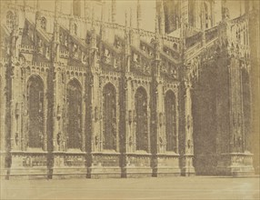 Milan Cathedral; Mrs. Jane St. John, British, 1803 - 1882, Milan, Italy; 1856 - 1859; Albumen silver print from a paper