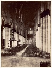 Reims Cathedral; Reims, France; 1870s - 1880s; Albumen silver print