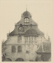 Giebel der Hoffassade del Heerdegenschen Hauses; W. Biede, German, active 1870s - 1880s, Nuremberg, Germany; 1870s - 1880s