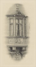 Chorlein am Ehrenbachschen Hause, Josephsplatz 5; W. Biede, German, active 1870s - 1880s, Nuremberg, Germany; 1870s - 1880s