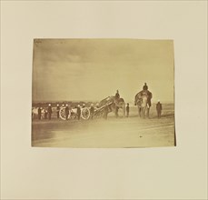 print; Colonel William Willoughby Hooper, British, 1837 - 1912, India; about 1870; Albumen silver print