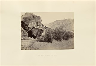 The Wadee El-Mukattab, Sinai; Francis Frith, English, 1822 - 1898, Sinai; 1858; Albumen silver print