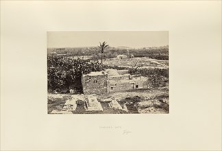 Samson's Gate, Gaza; Francis Frith, English, 1822 - 1898, Gaza, Palestine; 1858; Albumen silver print