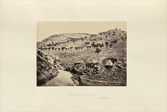 The Valley of Jehoshaphat, Jerusalem; Francis Frith, English, 1822 - 1898, Jerusalem; 1858; Albumen silver print