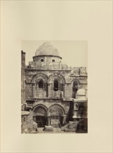 Entrance of the Church of the Holy Sepulchre, Jerusalem; Francis Frith, English, 1822 - 1898, Jerusalem; 1858; Albumen silver