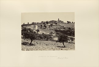 Church of the Ascension, Mount of Olives; Francis Frith, English, 1822 - 1898, Jerusalem; 1858; Albumen silver print