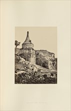 Absalom's Tomb, Jerusalem; Francis Frith, English, 1822 - 1898, Jerusalem; 1858; Albumen silver print