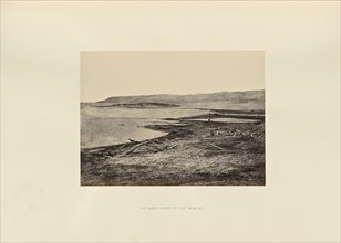 The North Shore of the Dead Sea; Francis Frith, English, 1822 - 1898, Palestine; 1857; Albumen silver print