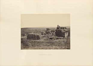 Distant view of Damascus; Francis Frith, English, 1822 - 1898, Damascus, Syria; 1858; Albumen silver print