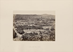 Gaza, The New Town; Francis Frith, English, 1822 - 1898, Gaza, Palestine; negative about 1858; print 1862; Albumen silver print
