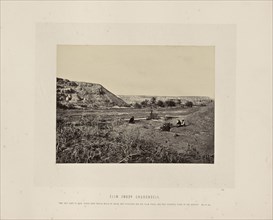Elim, Wady Churondel, Francis Frith, English, 1822 - 1898, Sinai Peninsula, Egypt; about 1865; Albumen silver print