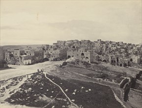 Bethlehem, from the Latin Convent; Francis Frith, English, 1822 - 1898, Bethlehem, Israel; negative 1858; print 1865; Albumen