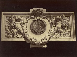 Bas-reliefs de l'Attique. Facade principale; Louis-Émile Durandelle, French, 1839 - 1917, Paris, France; about 1875; Albumen