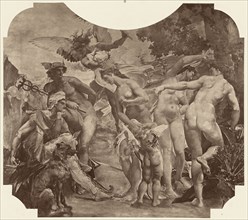Le jugement de Paris; Louis-Émile Durandelle, French, 1839 - 1917, Paris, France; about 1875; Albumen silver print