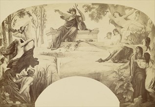La Musique dramatique; Louis-Émile Durandelle, French, 1839 - 1917, Paris, France; about 1875; Albumen silver print