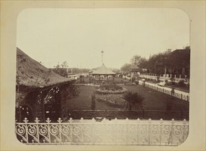 Public Gardens, Shanghai; Attributed to John Thomson, Scottish, 1837 - 1921, Shanghai, Kiangsu, China; 1870s - 1890s; Albumen
