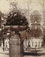 Luxembourg Gardens; Eugène Atget, French, 1857 - 1927, Paris, France; about 1906; Albumen silver print