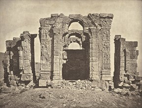 Temple of Marttand - View Looking East; John Burke, Irish, about 1843 - 1900, London, England; negative 1868; print 1869
