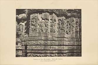 Temple of Siva, Hullabeed; Dr. A.C. Brisbane Neill, Scottish, 1814 - 1891, London, England; negative about 1856; print 1869