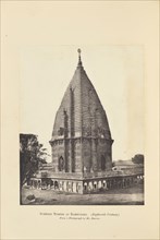 Benares; Sumeree Temple at Ramnuggur, Nearer View; Samuel Bourne, English, 1834 - 1912, London, England; negative about 1866