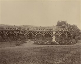 Peile Gardens, Chik House, India; 1886 - 1889; Albumen silver print