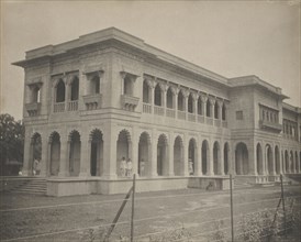 Samaldas College; India; 1886 - 1889; Platinum print; 19 x 23.9 cm, 7 1,2 x 9 7,16 in