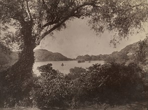 Lake View from Dr. Spencer's House, Mount Abu; Lala Deen Dayal & Sons, Indian, 1844 - 1905, Lala Deen Dayal, Indian, 1844