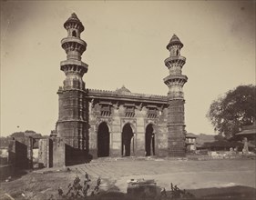Ghee Karta Mosque, Ahmedabad; India; 1886 - 1889; Albumen silver print