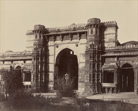Mizapur Mosque, Ahmedabad; India; 1886 - 1889; Albumen silver print