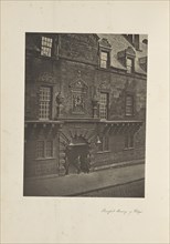 Principal Doorway Of College; Thomas Annan, Scottish,1829 - 1887, Glasgow, Scotland; 1871; Carbon print; 22.6 × 17 cm