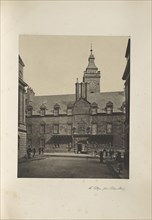 The College, from College Street; Thomas Annan, Scottish,1829 - 1887, Glasgow, Scotland; 1871; Carbon print; 22.5 × 17.6 cm