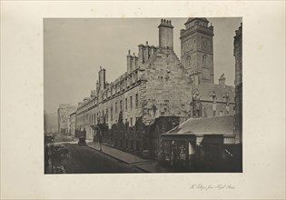 The College, from High Street; Thomas Annan, Scottish,1829 - 1887, Glasgow, Scotland; 1871; Carbon print; 18.4 × 23.5 cm