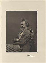 Edmund L. Lushington, M.A., Professor of Greek; Thomas Annan, Scottish,1829 - 1887, Glasgow, Scotland; 1871; Carbon print