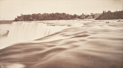 The American Falls and Prospect Park Shore; George Barker, American, 1844 - 1894, Albany, New York, United States; 1880