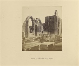 Elgin Cathedral; South Aisle; George Washington Wilson, Scottish, 1823 - 1893, London, England; 1862; Albumen silver print