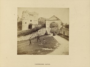 Carisbrooke Castle; General View; McLean & Melhuish, English, 1861 - 1861, Carisbrooke, Isle of Wight, England; 1862; Albumen