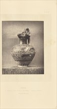 Greek vase; William Chaffers, British, active 1870s, London, England; 1872; Woodburytype; 11.6 × 9.2 cm, 4 9,16 × 3 5,8 in