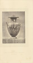 Greek vase; William Chaffers, British, active 1870s, London, England; 1872; Woodburytype; 12 × 8.9 cm, 4 3,4 × 3 1,2 in